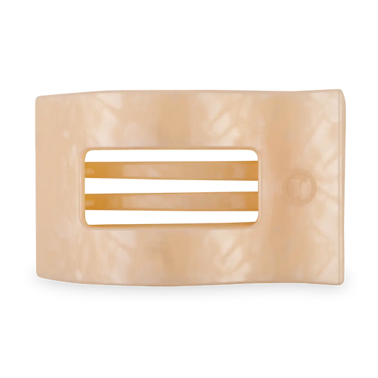 Teleties Flat Rectangle Hair Clip | Soft Surf | Assorted Sizes