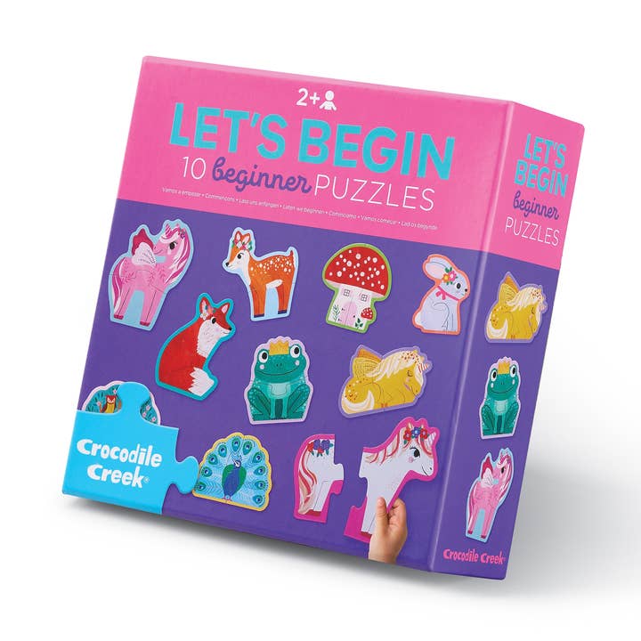 2-Piece Let's Begin Puzzle | Unicorn