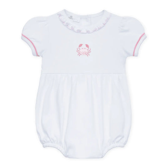 Little Crawlers Embroidered Ruffle Bubble
