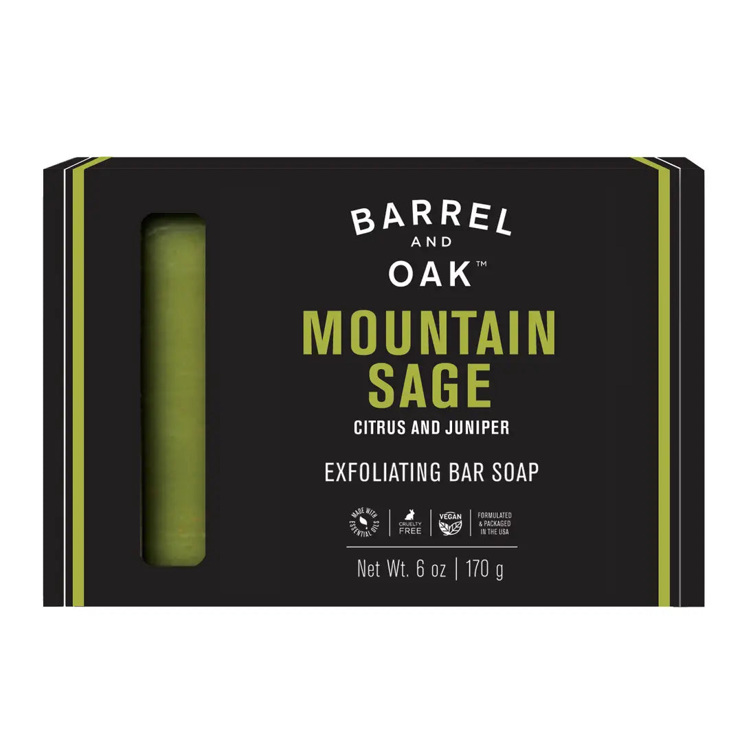 Exfoliating Bar Soap | Mountain Sage