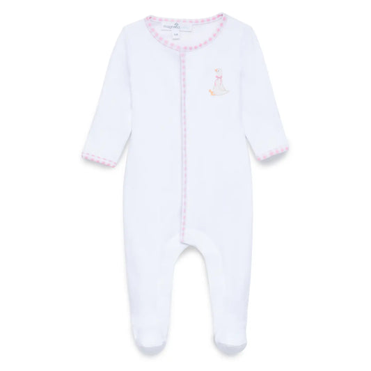 Silly Goose Footie | Pink