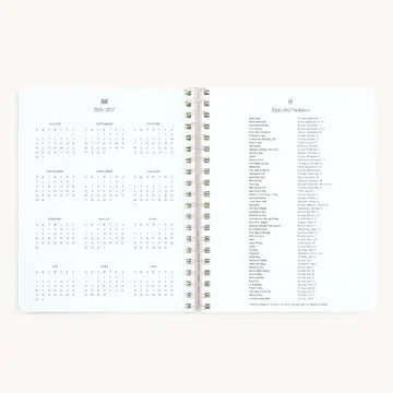 2026-2027 Large Softcover Weekly Simplified Planner | Club Stripe