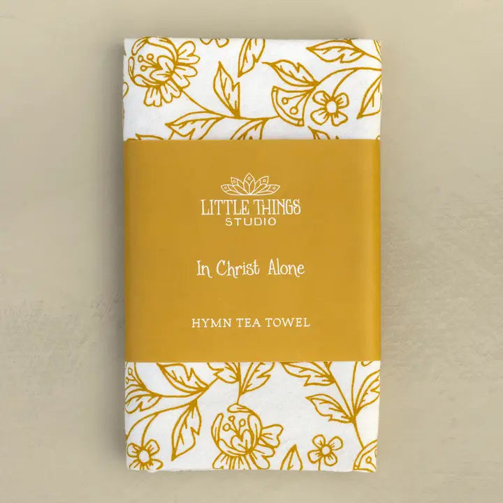 Tea Towel | In Christ Alone Hymn