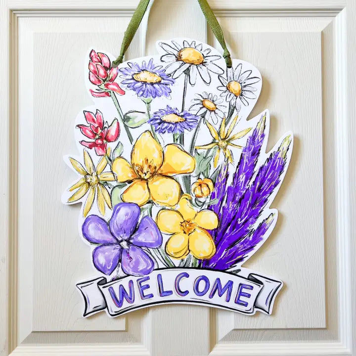 Door Hanger | Wildflower