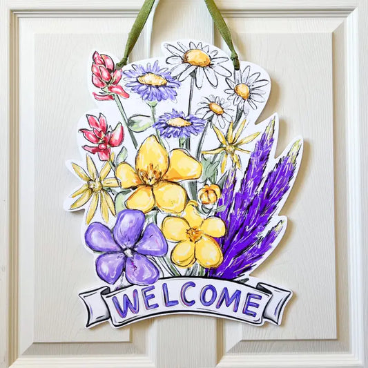 Door Hanger | Wildflower