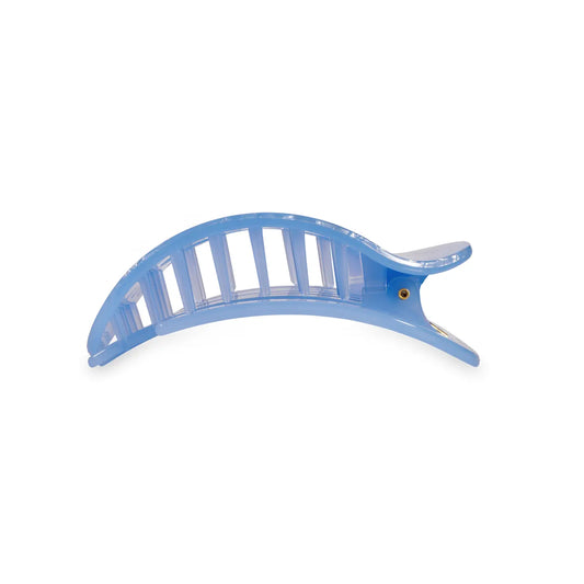 Teleties Flat Round Hair Clip | Blue Lagoon | Assorted Sizes