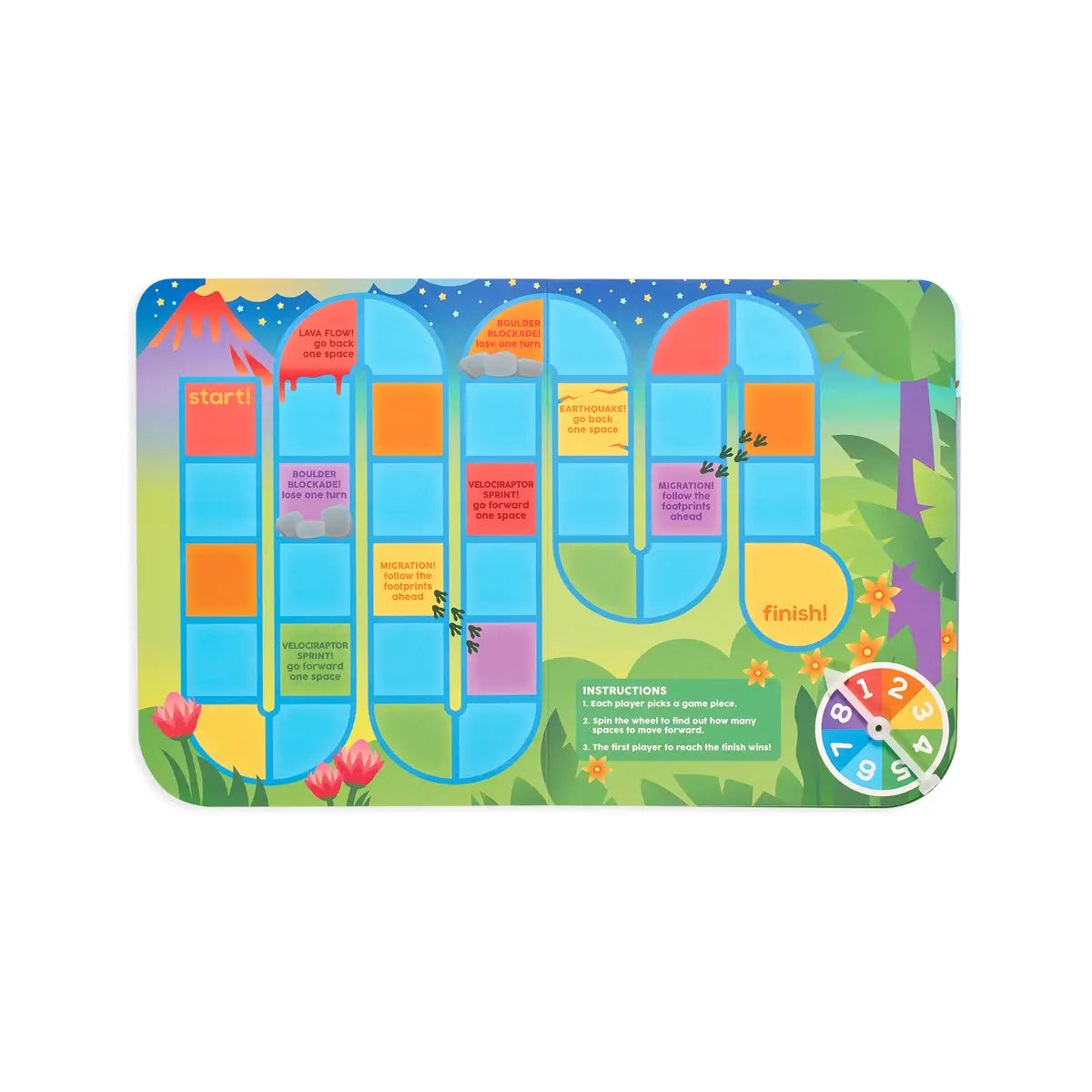 Play Again!: Reusable Sticker Fun - Daring Dinos