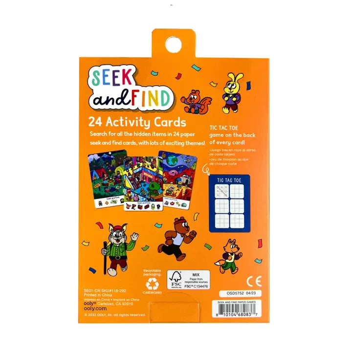 Activity Cards | Seek & Find