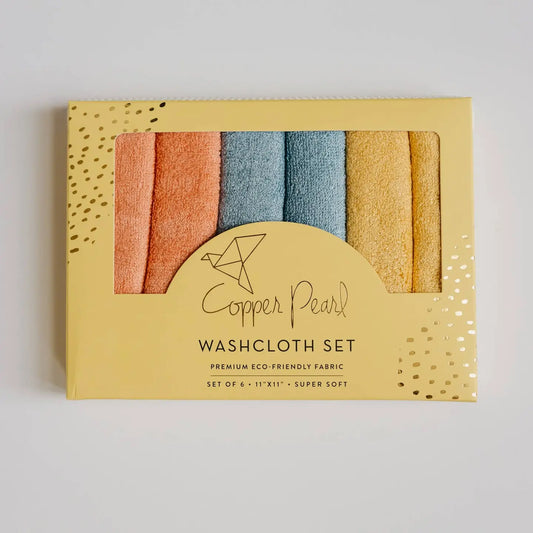 6 Ultra Soft Washcloths | Piper