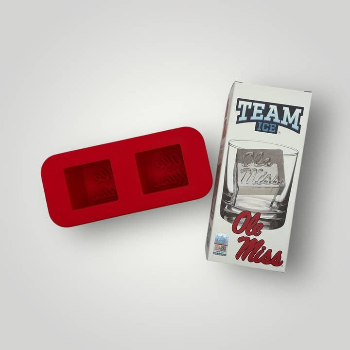 Ole Miss Script Ice Mold