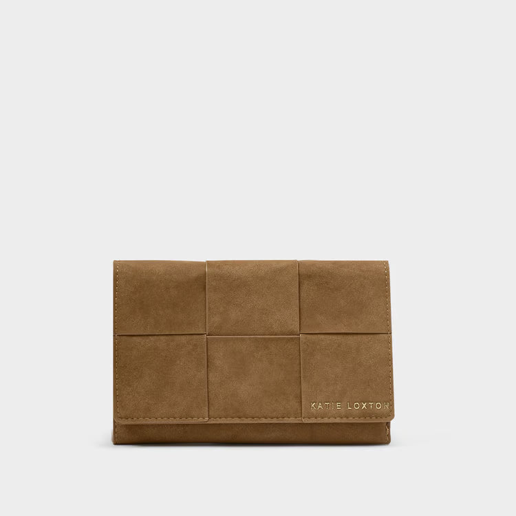 Taya Woven Purse | Caramel
