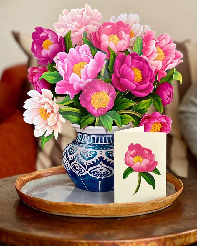 Pop-Up Greeting Cards | Peony Paradise
