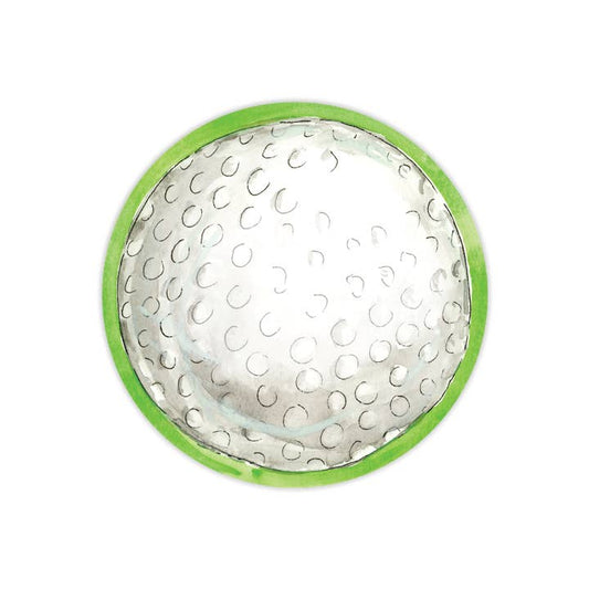 Die Cut Accent | Handpainted Golf Ball