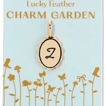 Charm Garden | Scalloped Initial | Assorted Letters