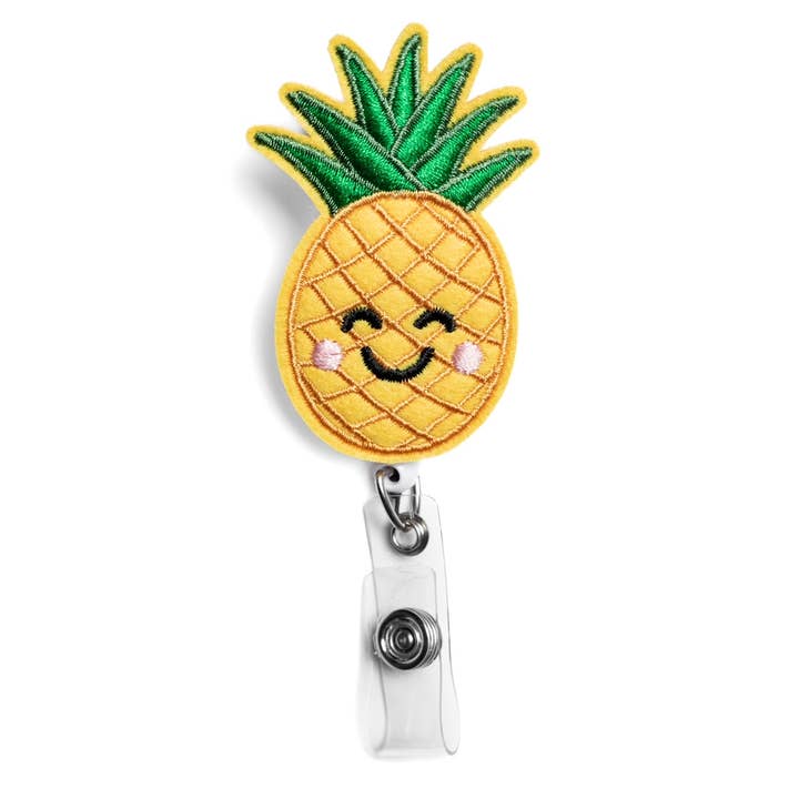 Pineapple | Nurse Badge Reel Holder
