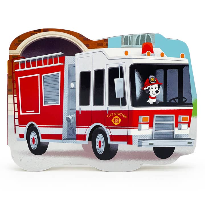How Fire Trucks Work | Shaped Board Book