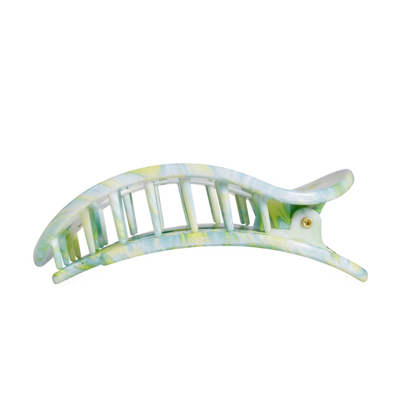 Teleties Flat Round Hair Clip | By the Sea Shore | Assorted Sizes