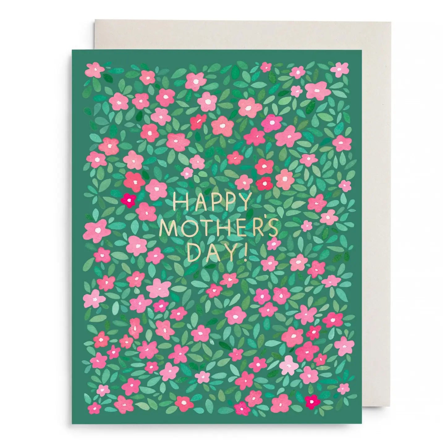 Greeting Card | Green Petals Mother's Day