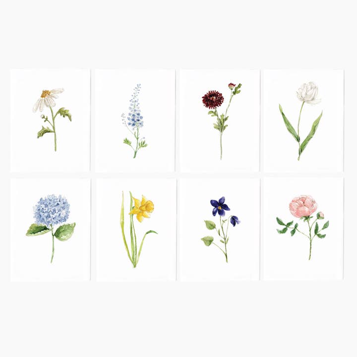 Notecards | Garden Flowers
