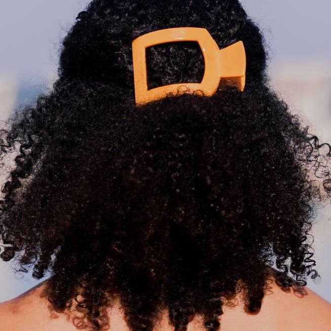 Teleties Flat Square Hair Clip | Mango For It! | Assorted Sizes