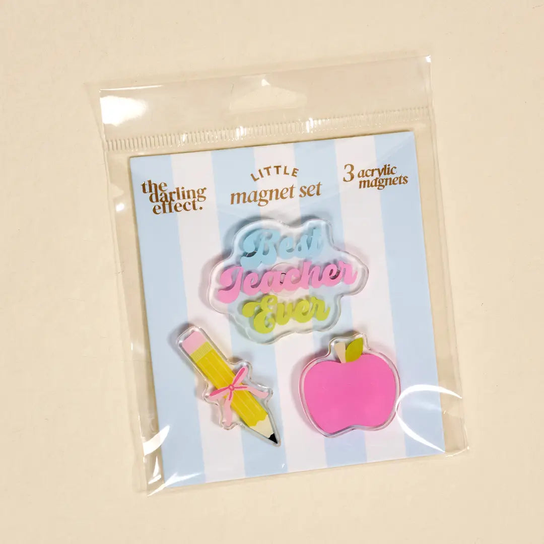 Little Magnet Set | Best Teacher Ever