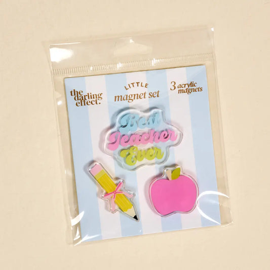 Little Magnet Set | Best Teacher Ever