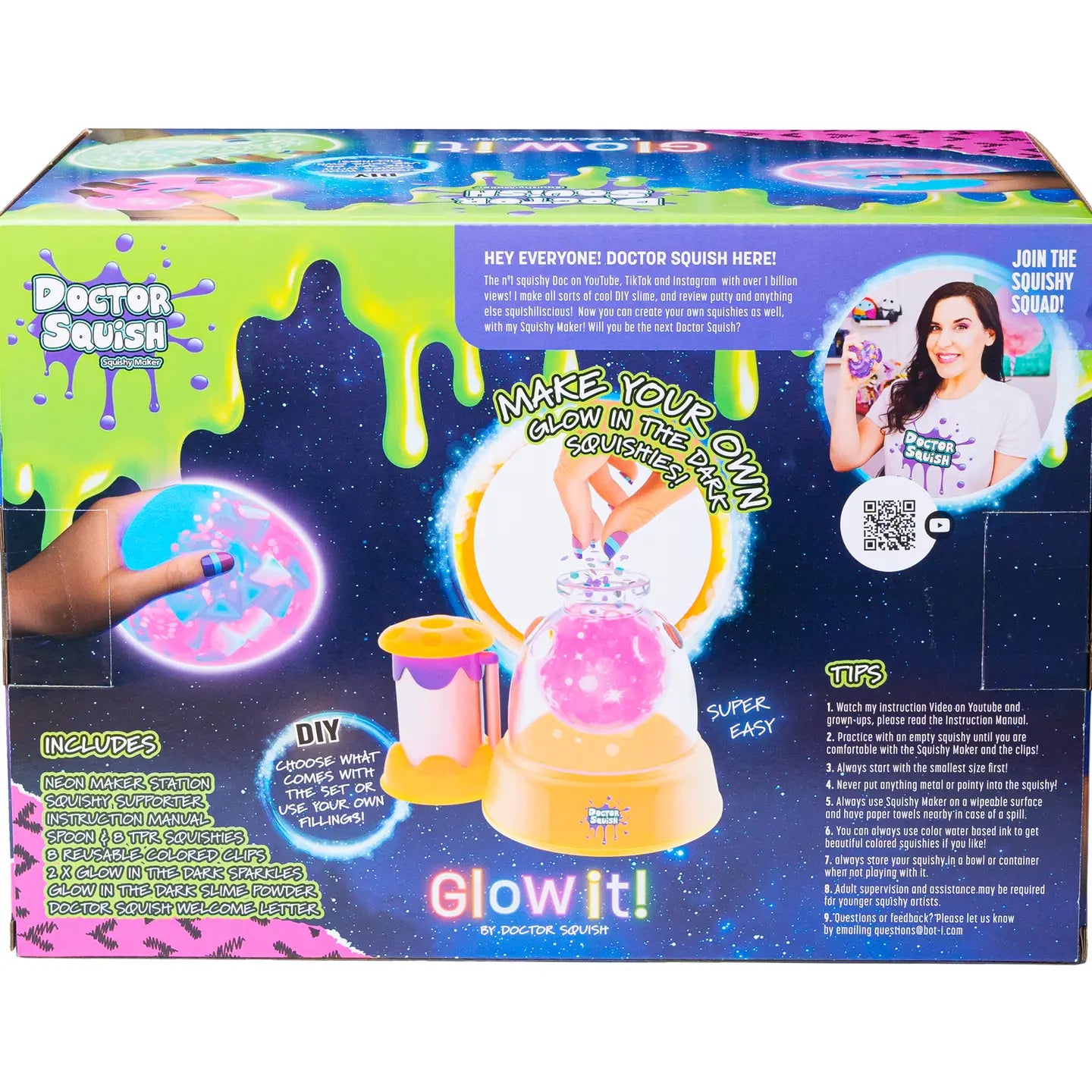 Doctor Squish Squishy Maker Station - Glow-It Edition