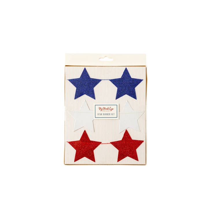 Star Mini Banner Set | Stars and Stripes