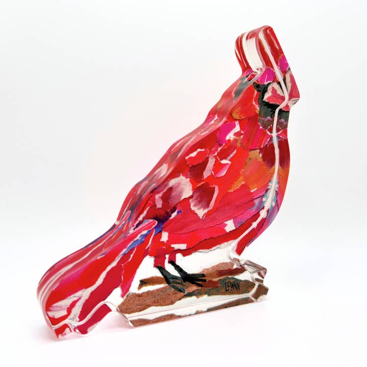 Acrylic Block | Visiting Cardinal