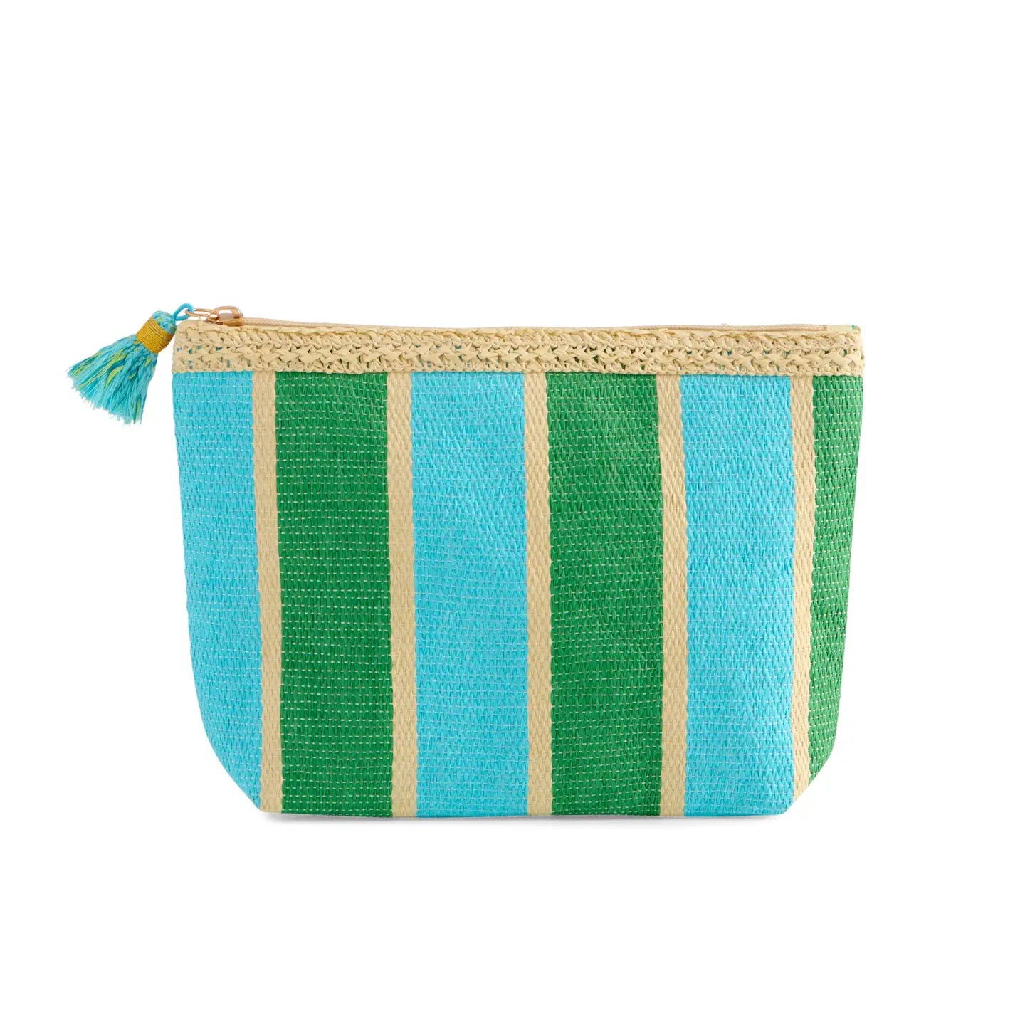 Capri Zip Pouch | Turquoise