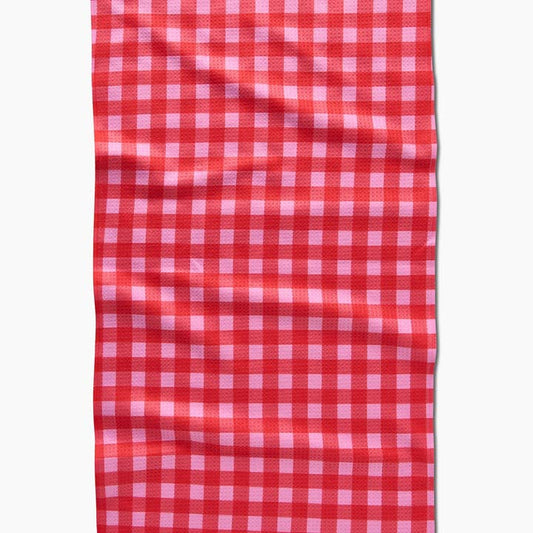 Tea Towel | Cherry Gingham