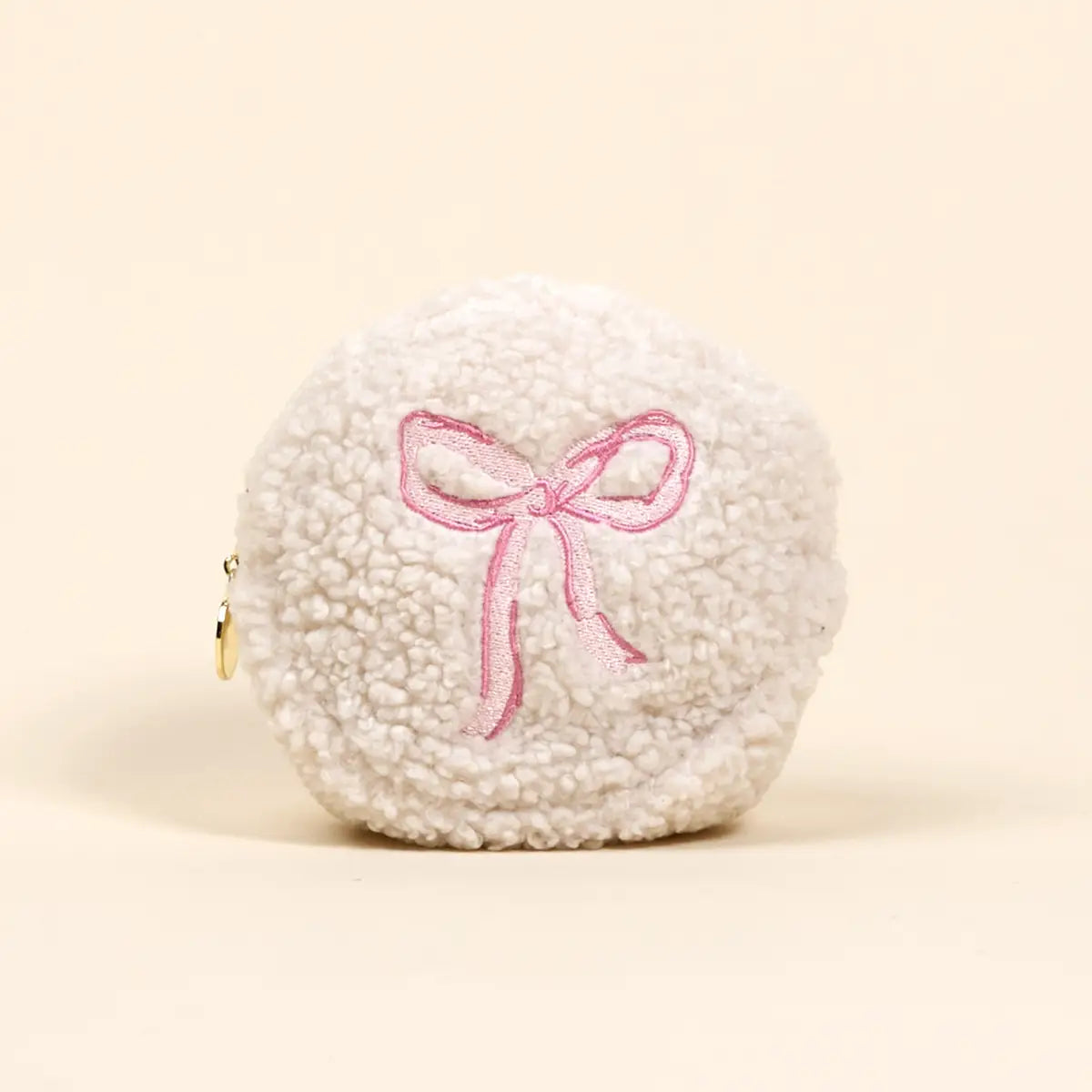 Teddy Pouch–Circle | Pink
