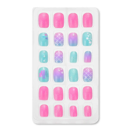 Mermaid Vibes Press On Nail Set