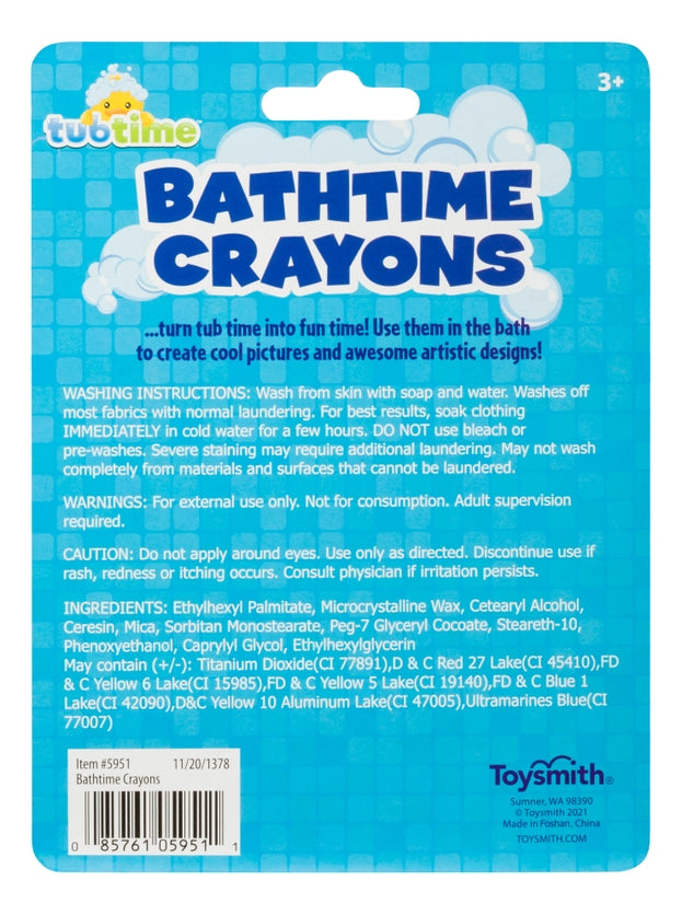 Tub Time | Bath Tub Crayons