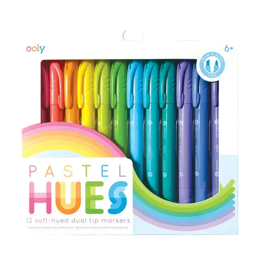 Pastel Hues Markers | Set of 12