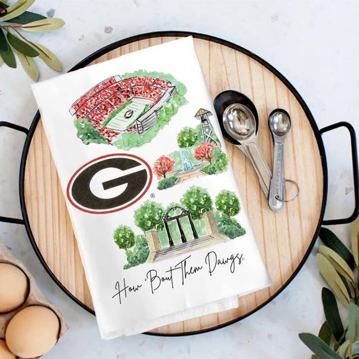 Landmark Tea Towels | Georgia