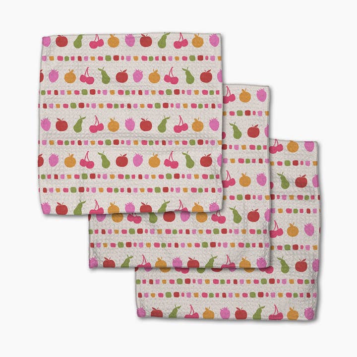 Dishcloth Set | Fruits At the Party