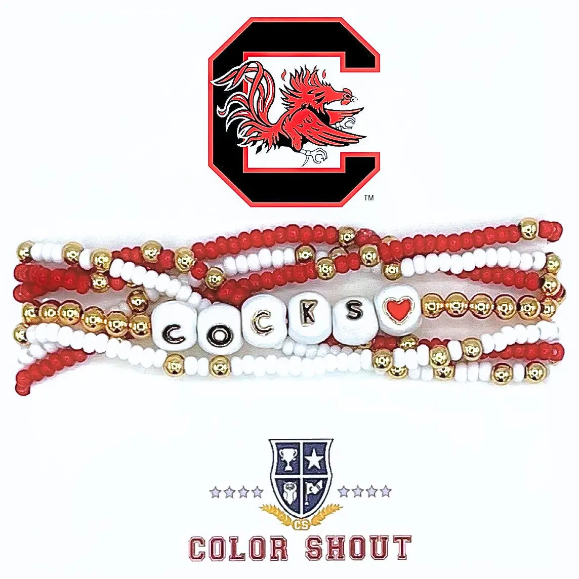 USC | Lucky 7 Bracelet Stack