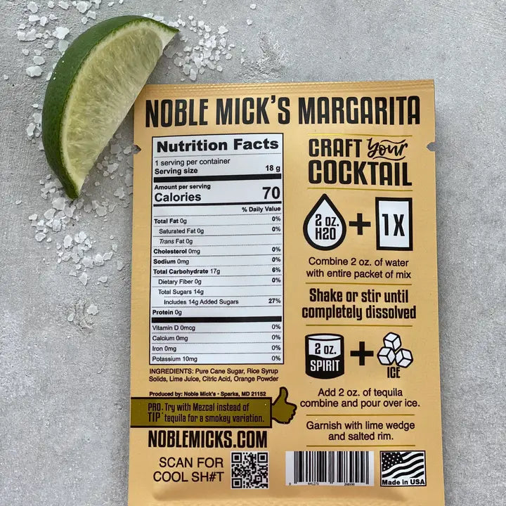 Single Serve Craft Cocktail | Margarita