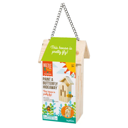 Paint-A-Butterfly Hideaway House