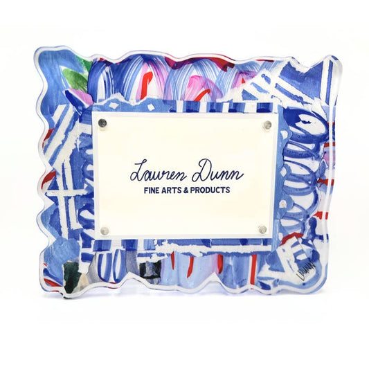 Acrylic Frame | Blue Whimsy