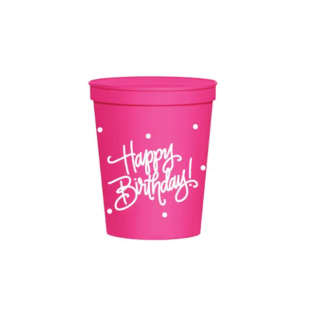 Stadium Cups | Happy Birthday!