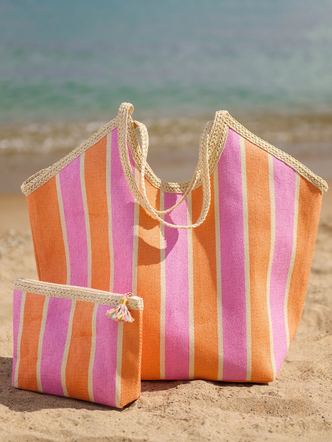 Capri Zip Pouch | Pink