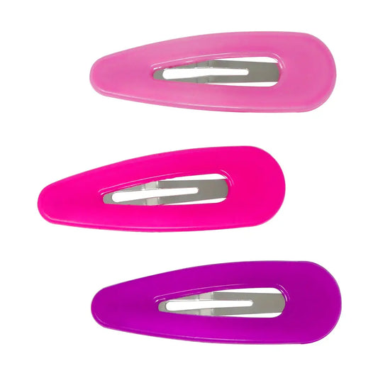 Acrylic Snap Hair Clips