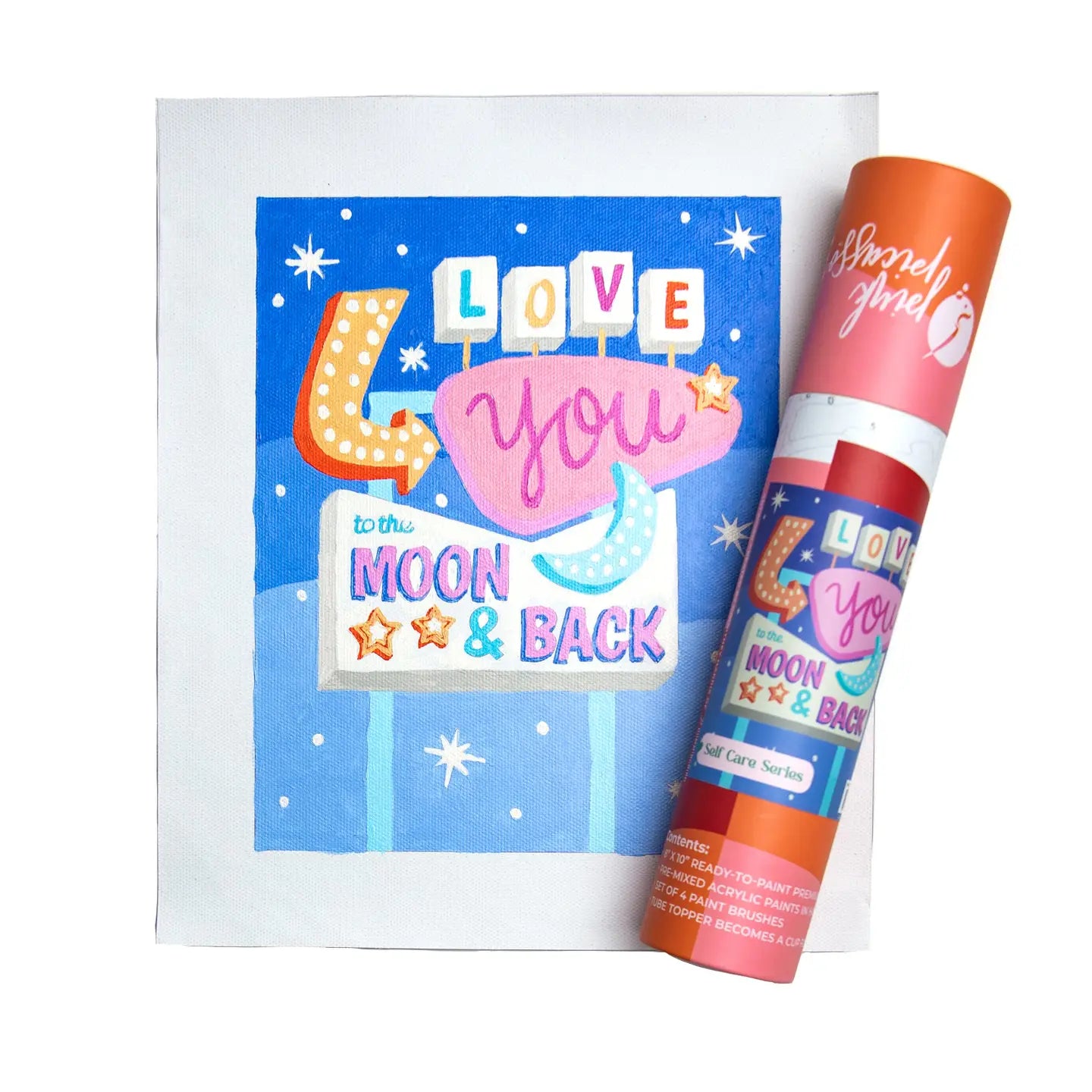 Paint by Numbers Kit | Love You To the Moon