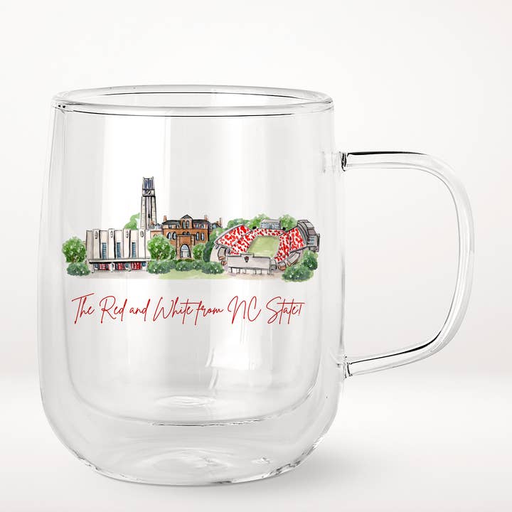 Landmark Glass Mug | NC State