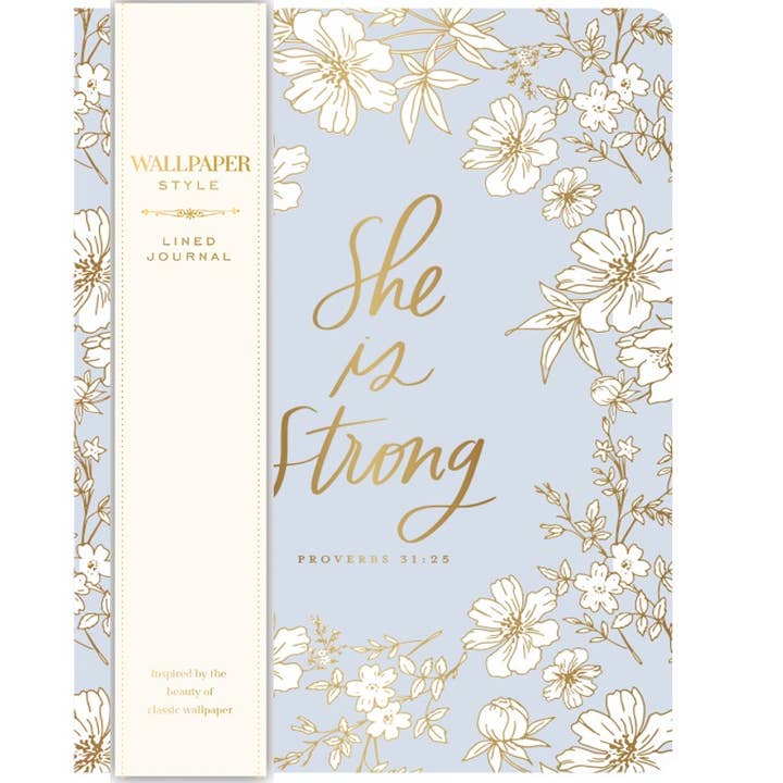 Thimble Press Wallpaper Journal Delicate Floral