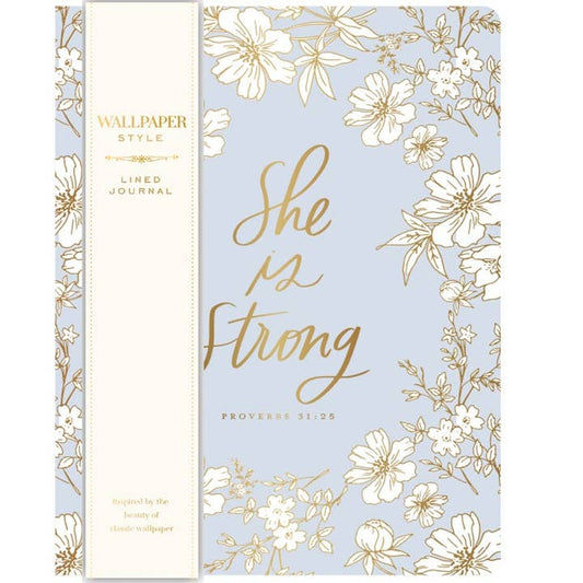 Thimble Press Wallpaper Journal Delicate Floral