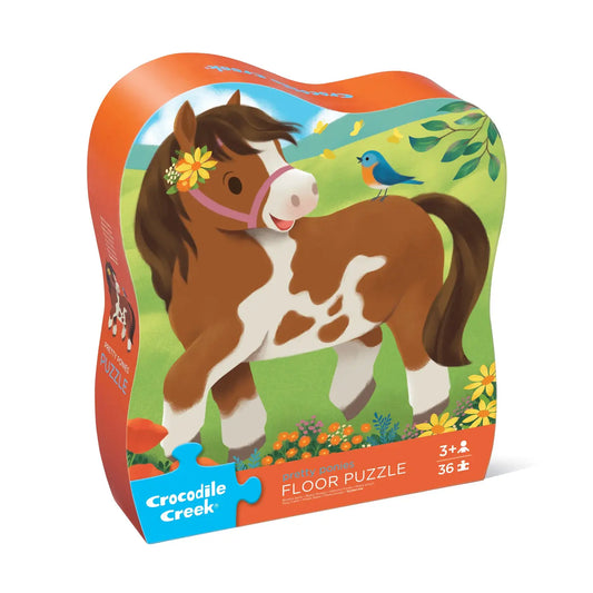 36-Piece Shaped Box Puzzle | Pretty Ponies