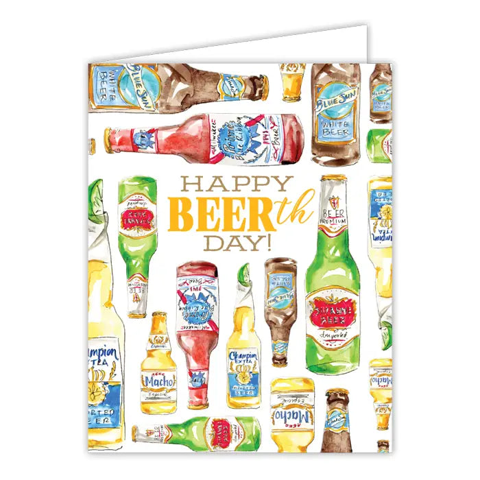 Greeting Card | Birthday | Beer Bottles